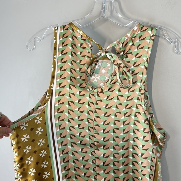 House of Harlow 1960 Geometric Print Midi Dress Size M - Picture 10 of 16